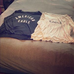 2 American Eagle Soft & Sexy Long Sleeves